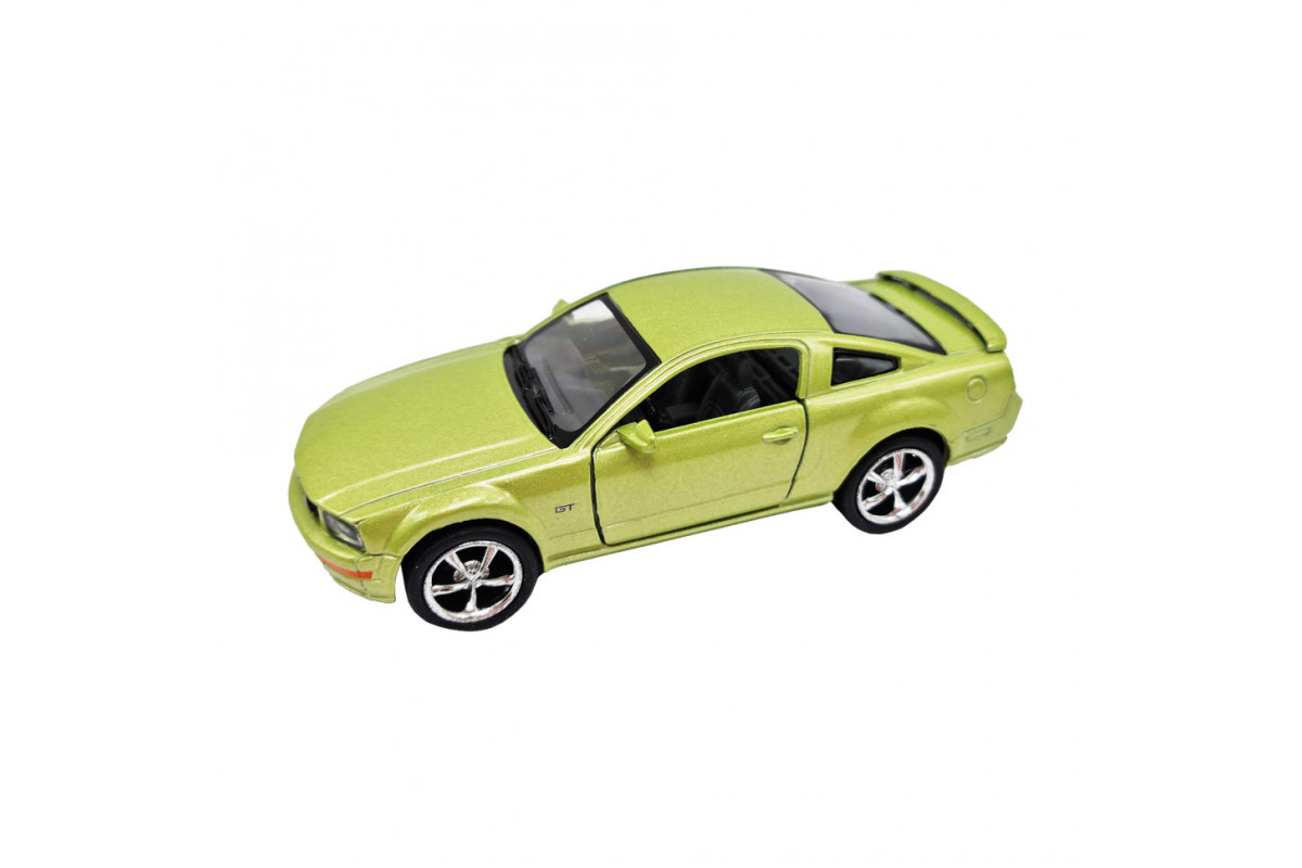 Інерційна машинка FORD MUSTANG GT 2006 Kinsmart КТ5091, 1:42 Зелений