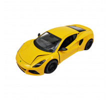 Інерційна машинка Lotus Emira Kinsmart KT5441W металева, 13 см Жовтий