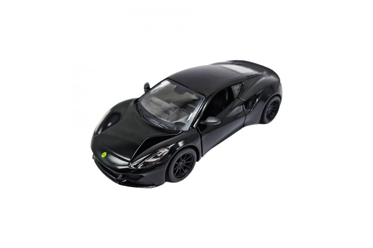 Інерційна машинка Lotus Emira Kinsmart KT5441W металева, 13 см Чорний Інерційна машинка Lotus Emira Kinsmart KT5441W металева, 13 см Чорний