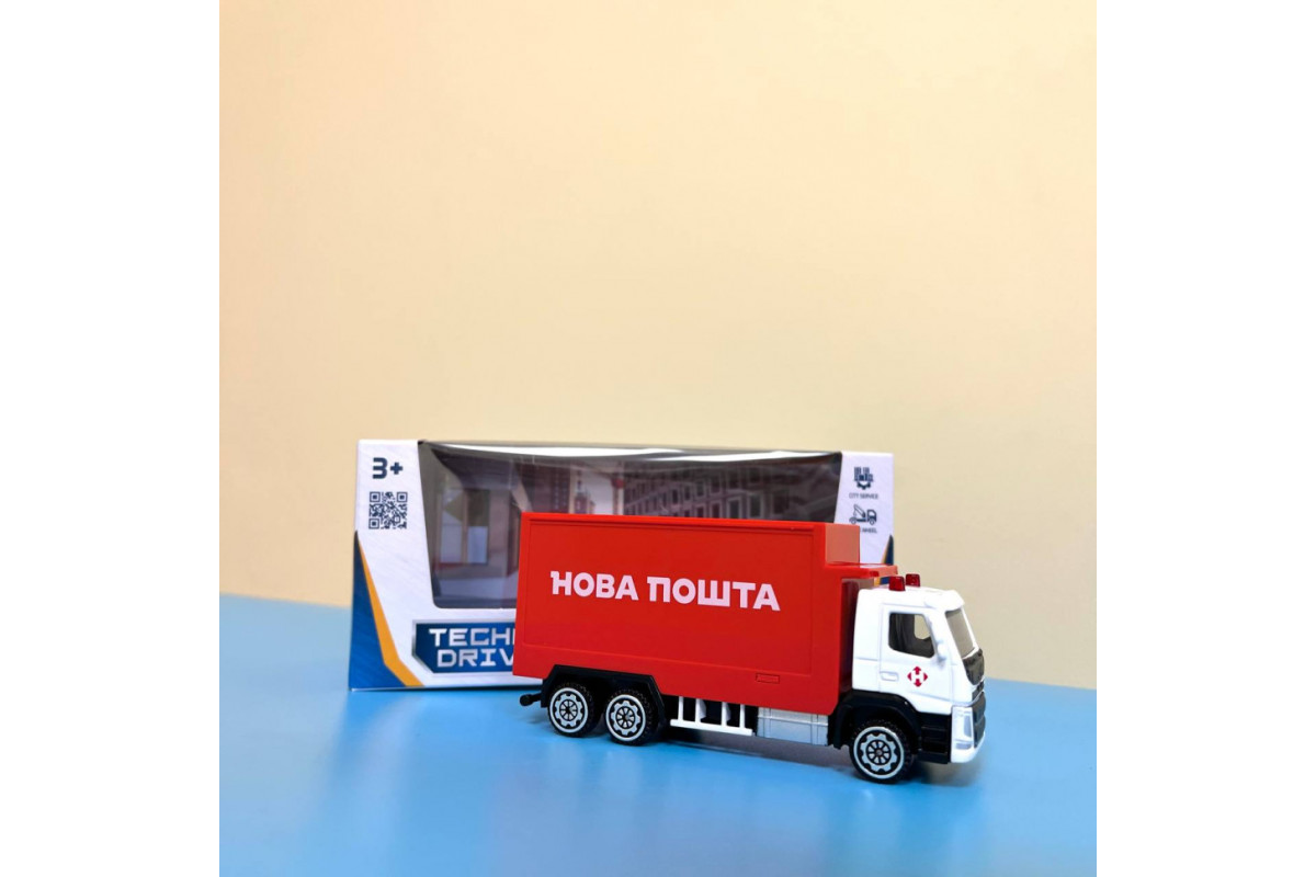 Автомодель «VOLVO» НОВА ПОШТА TechnoDrive 250299 Автомодель «VOLVO» НОВА ПОШТА TechnoDrive 250299