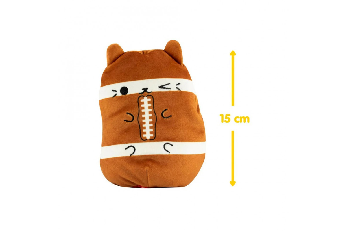 М'яка іграшка 2 в 1 Котик і огірочок Спортсмени Cats Vs Pickles CVP2200-3 М'яка іграшка 2 в 1 Котик і огірочок Спортсмени Cats Vs Pickles CVP2200-3