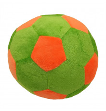 Детская мягкая игрушка Мяч футбольный МС 180402-01(Green-Orange)