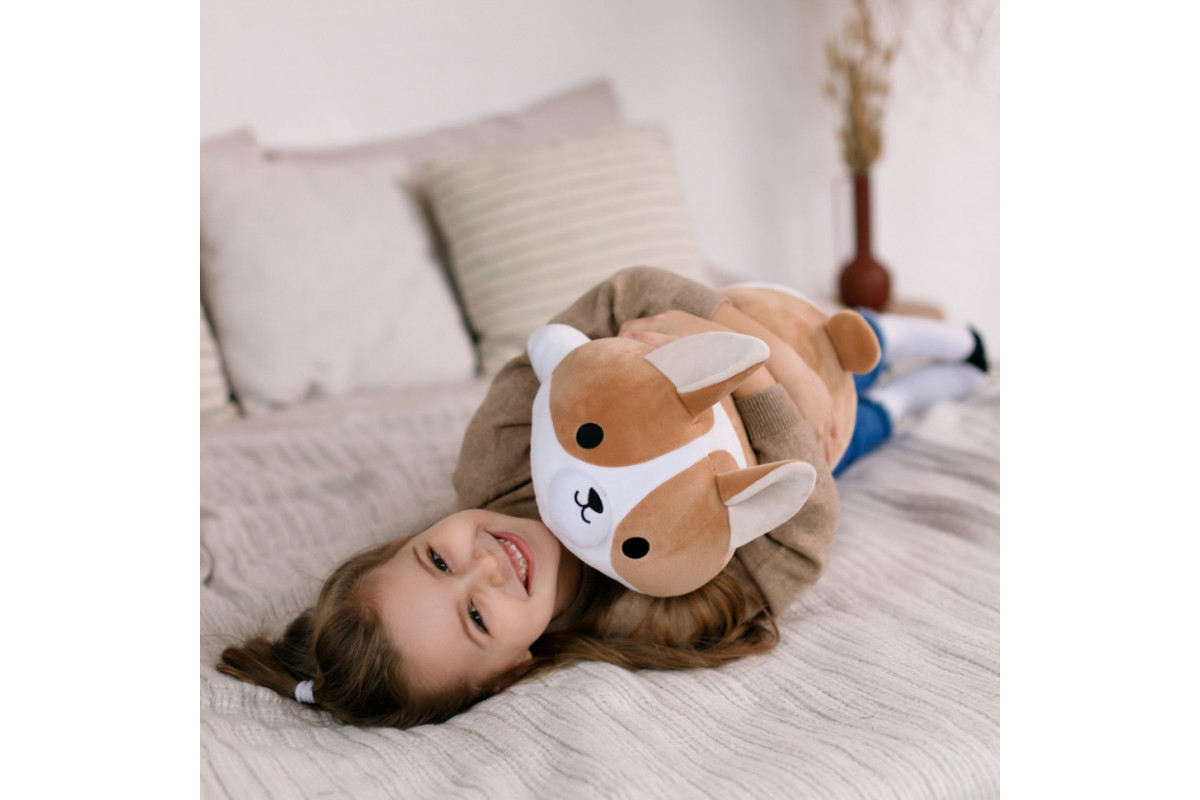 Подушка декоративна собака Коргі Нейт FWPDOGCORGI23BG50 Подушка декоративна собака Коргі Нейт FWPDOGCORGI23BG50