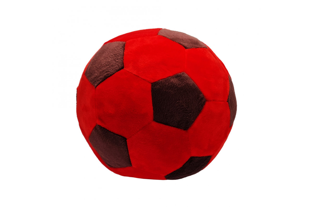 Іграшка м'яконабивна М'яч футбольний МС 180402-01(Red) 22 см Іграшка м'яконабивна М'яч футбольний МС 180402-01(Red) 22 см