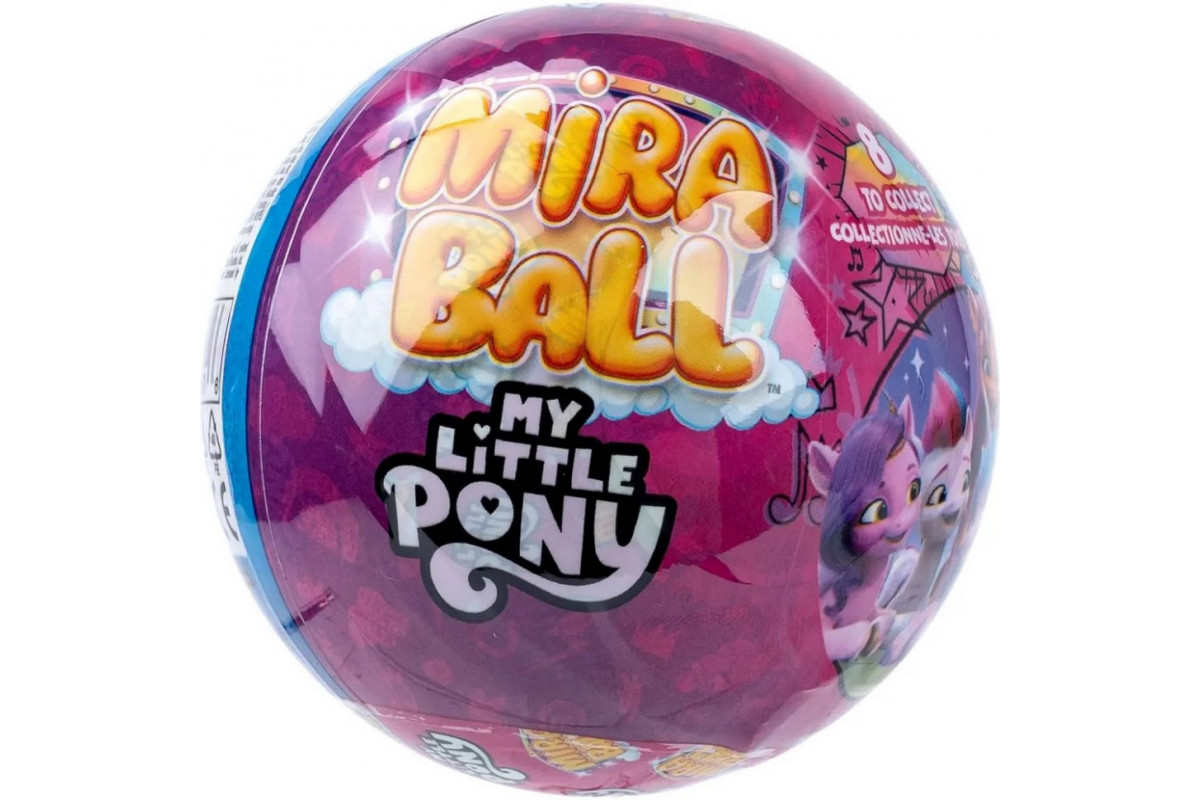 Дитяча м'яка іграшка-сюрприз My Little Pony M14161 в асортименті