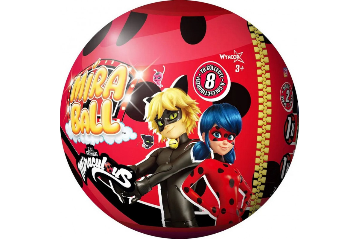 Детская мягкая игрушка-сюрприз Miraculous M14007 в ассортименте Детская мягкая игрушка-сюрприз Miraculous M14007 в ассортименте