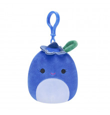 М'яка іграшка Чорниця Блубі Squishmallows SQCP00147 на кліпсі 9 см