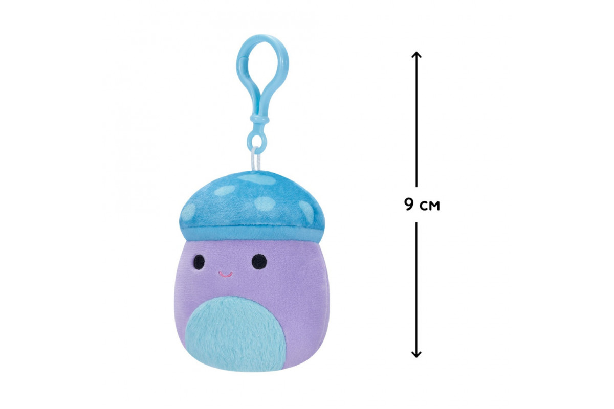 М'яка іграшка Гриб Пайл Squishmallows SQCP00149 на кліпсі 9 см М'яка іграшка Гриб Пайл Squishmallows SQCP00149 на кліпсі 9 см