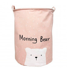 Кошик для іграшок та білизни «Morning bear» MGZ-1004(Pink)