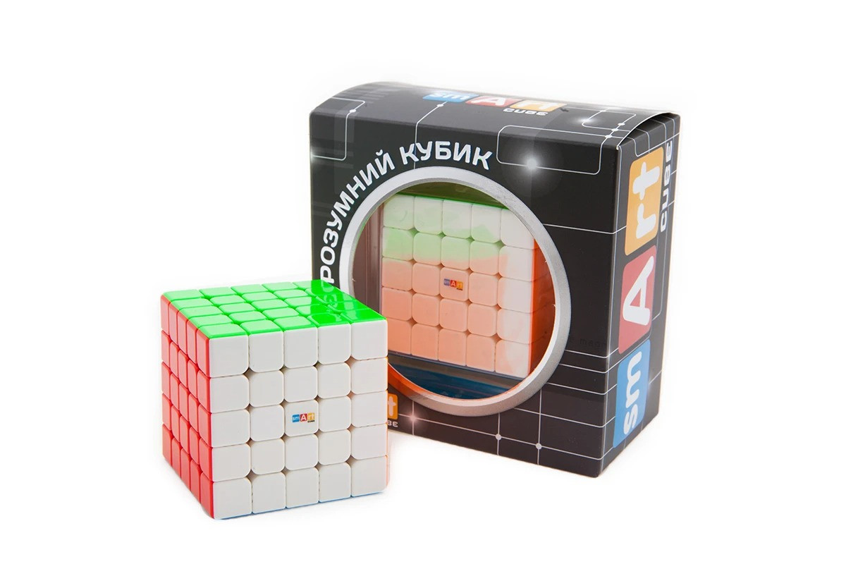 Smart Cube 5x5 Magnetic | Магнитный кубик 5х5 без наклеек SC505