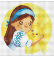 Алмазная мозаика без подрамника 