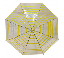 Зонтик детский MK 3624(Yellow) длина 72 см, трость 65 см