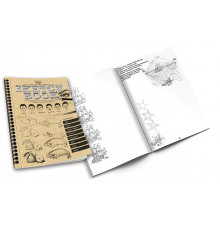 Набор для обучения рисованию SKETCH BOOK 6628DT укр. языке