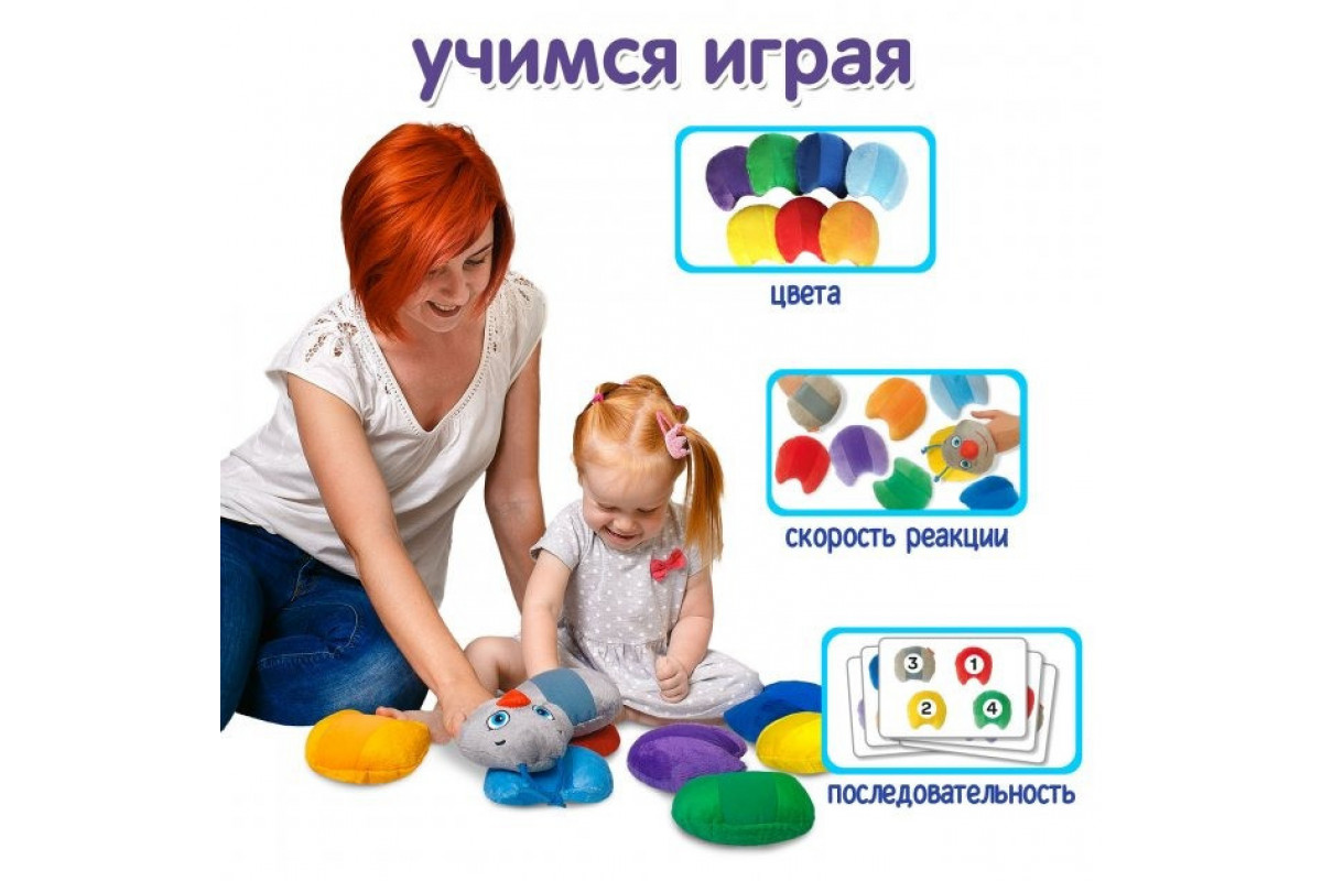 Розвиваюча м'яка іграшка Розвиваюча м'яка іграшка