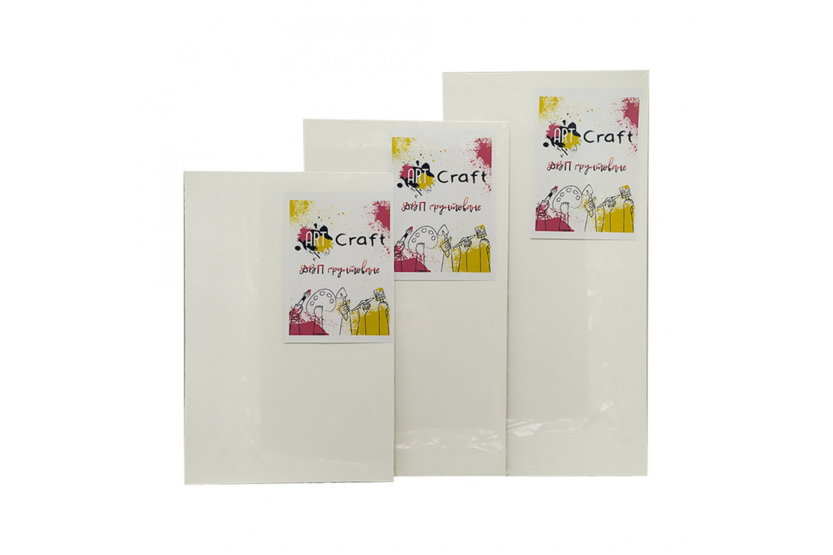 Грунтованное ДВП Art Craft 16034 акрил 25 x 40 см Грунтованное ДВП Art Craft 16034 акрил 25 x 40 см