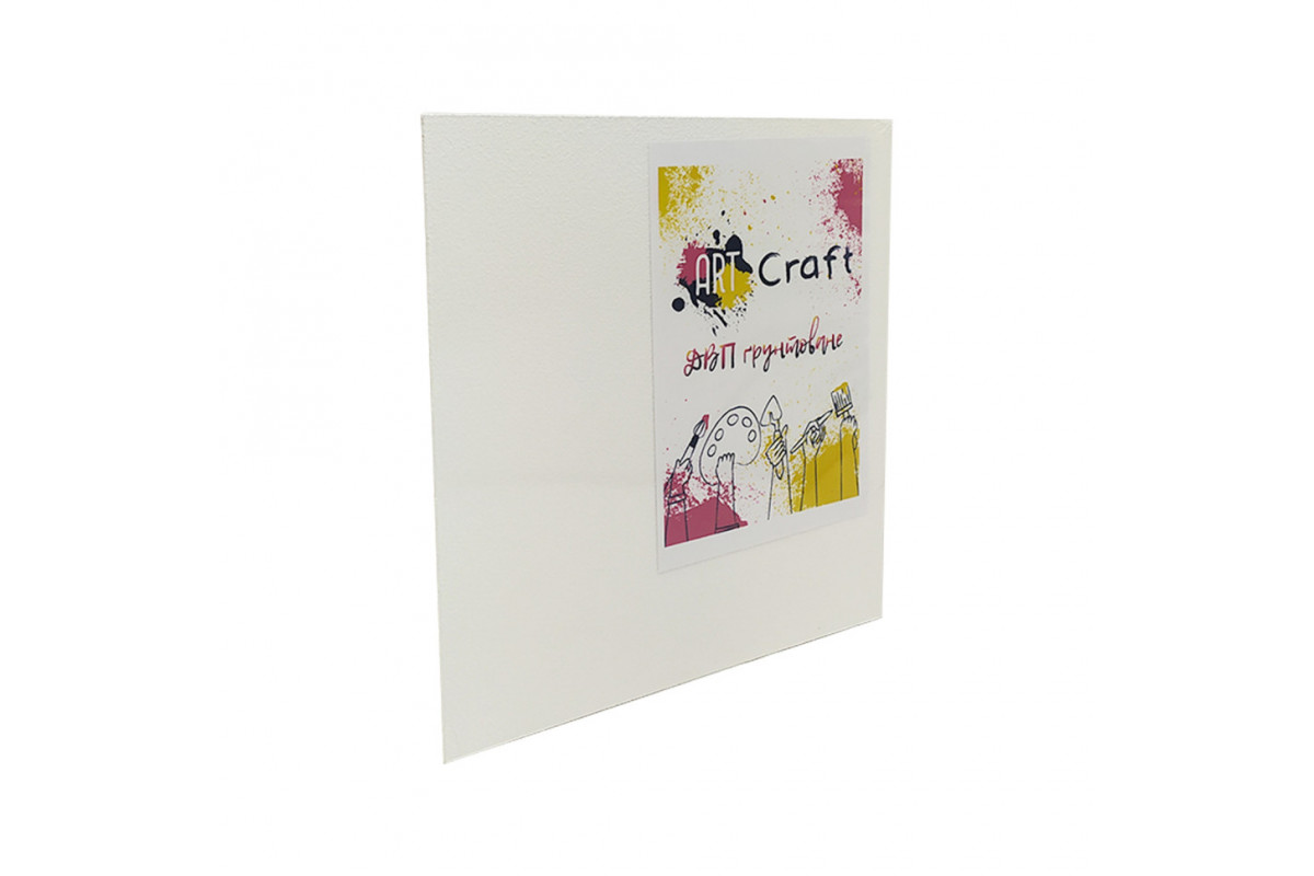 Ґрунтоване ДВП Art Craft 16026AC, акрил 20 x 20 см Ґрунтоване ДВП Art Craft 16026AC, акрил 20 x 20 см