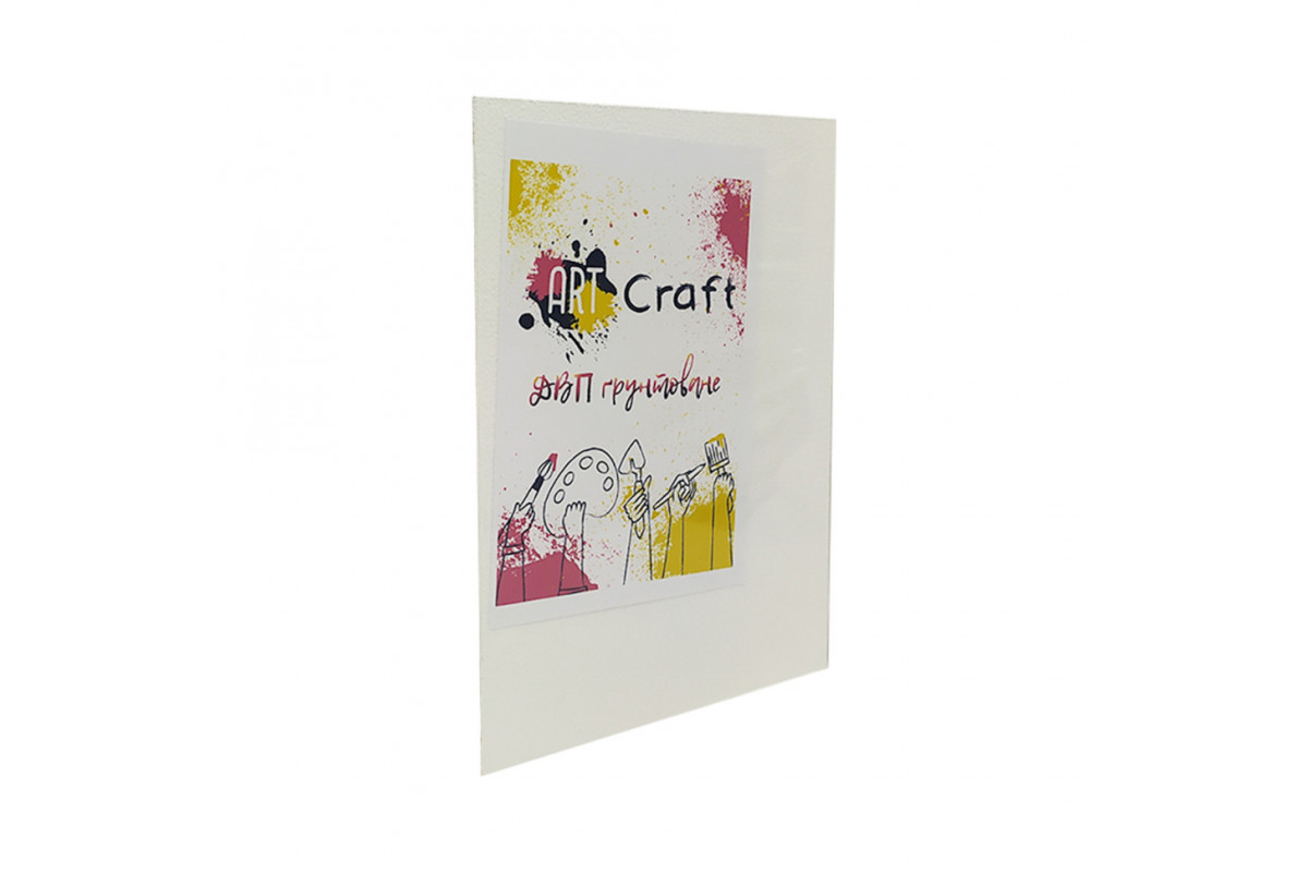 Ґрунтоване ДВП Art Craft 16025 акрил 15 x 20 см Ґрунтоване ДВП Art Craft 16025 акрил 15 x 20 см