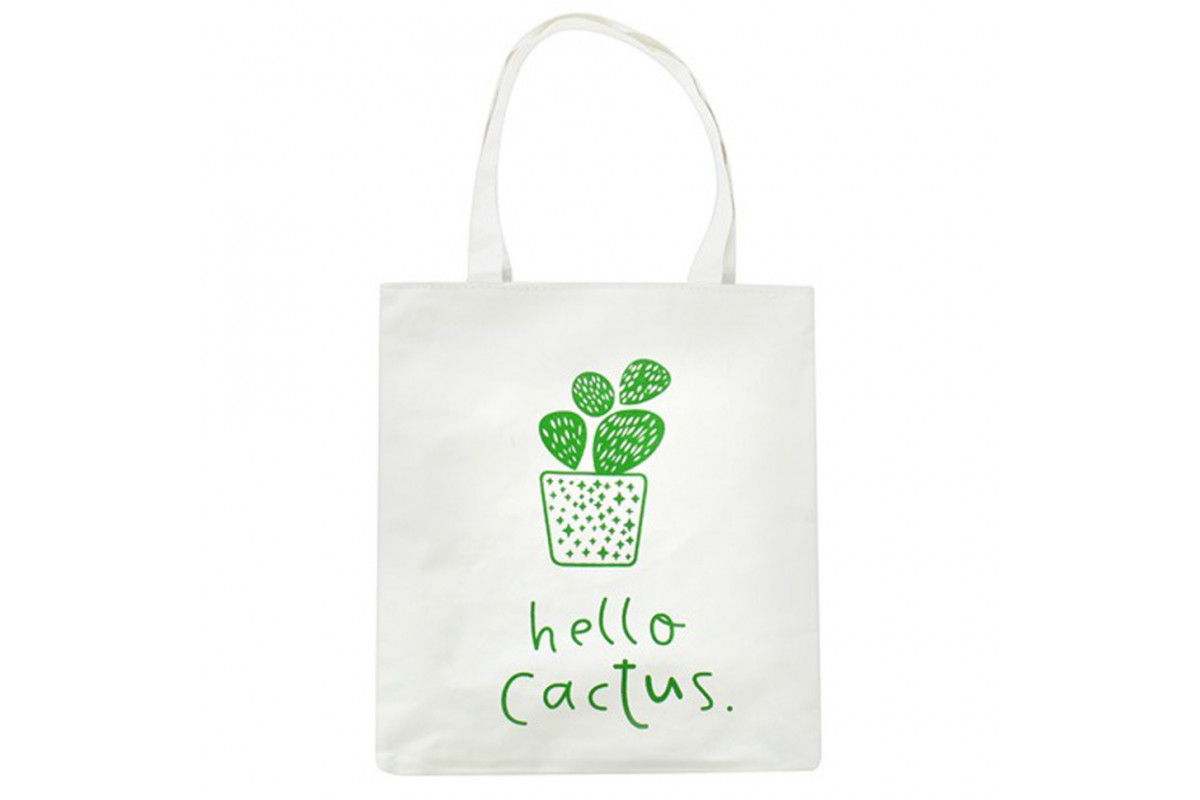 Спортивная сумка шоппер тканевая Bambi BBG-12-15-18 Hello Cactus Спортивная сумка шоппер тканевая Bambi BBG-12-15-18 Hello Cactus