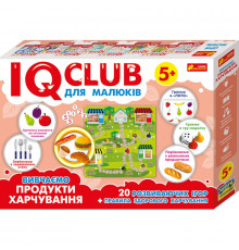 Навчальні пазли. Вивчаємо продукти харчування. Iq-club для малюків (у) 13203003