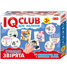 Учебные пазлы. Забавные зверьки. Iq-club для малышей (у) 13203008