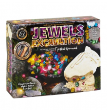Набор для проведения раскопок 7576DT "Jewels Excavation" Камни JEX-01-02 Укр