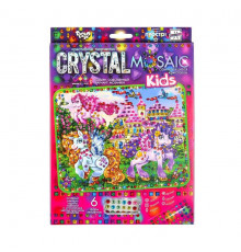 Набор креативного творчества "Kids Crystal Mosaic" CRMk-01-04, 6 форм элементов