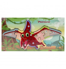 Деревянный пазл-вкладыш "Pterosaur" MD 1924-8, 10 элементов