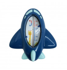 Игрушка-термометр для ванной "Самолет" MGZ-1106(Blue)