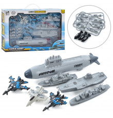 Детский игровой набор "Морской флот" T074 снаряды 7 предметов