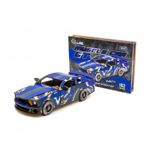 Дерев'яний 3D конструктор Mustang GT Puz-00642, 162 деталей