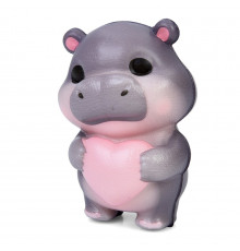 Дитяча іграшка антистрес "Бегемот" MS 4731-5 розмір 10 см