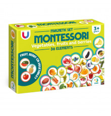Магнітний набір Монтесорі "Овочі, фрукти і ягоди" 200272