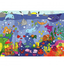 Величезна розмальовка "Таємниці підводного світу" 130001, 58х81 см