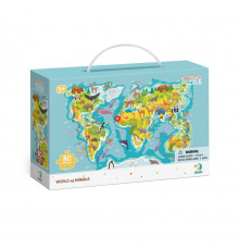 Дитячий пазл Світ тварин DoDo 300133, 80 елементів