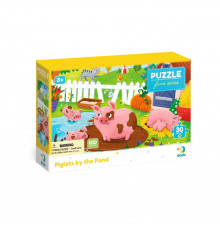 Дитячий пазл "Поросята біля ставка" 300682, 30 елементів
