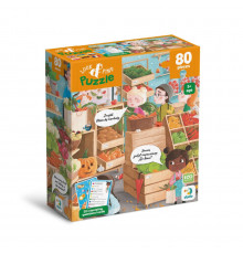 Дитячий пазл Шукай та знаходь "Дарунки осені" 300666, 80 елементів