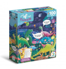 Дитячий пазл Шукай та знаходь "Країна динозаврів" 300669, 100 елементів