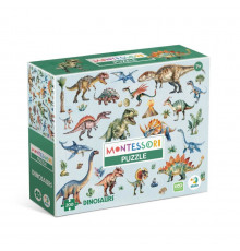 Дитячий пазл Монтессорі "Динозаври" 200631, 200 елементів
