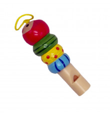 Дерев'яна іграшка Свисток MD 1934-5 на петельці