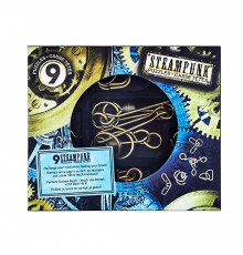 Набір головоломок 9 Steampunk Puzzles | Gray set 473207