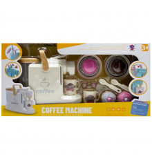 Дитяча побутова техніка "Кофемашина" XS-25097(White) світлові та звукові ефекти
