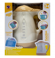 Дитяча побутова техніка "Чайник" XS-25013(White) світлові та звукові ефекти