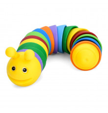 Дитяча іграшка антистрес "Гусениця" HB-JY03 розмір 17 см