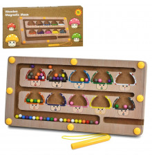 Дерев'яна дитяча іграшка "Лабіринт" MD 0369 з кульками