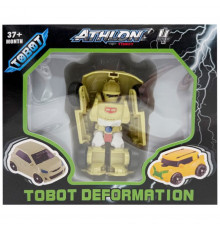 Машинка-трансформер "Tobot 2 в 1" 525-1(Khaki) пластик