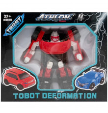 Машинка-трансформер "Tobot 2 в 1" 525-1(Red-1) пластик