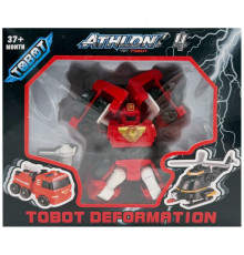 Машинка-трансформер "Tobot 2 в 1" 525-1(Red-2) пластик