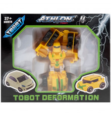Машинка-трансформер "Tobot 2 в 1" 525-1(Yellow-1) пластик