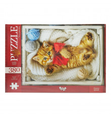 Классические пазлы "Funny kitten" C380-07-03, 380 элементов