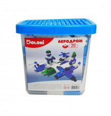 Конструктор "Аеродром" 013888/09 в пластиковому боксі, 162 деталі
